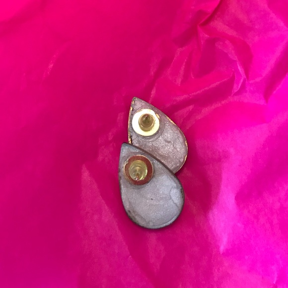 NWOB Teardrop Druzy Earrings - Picture 5 of 5